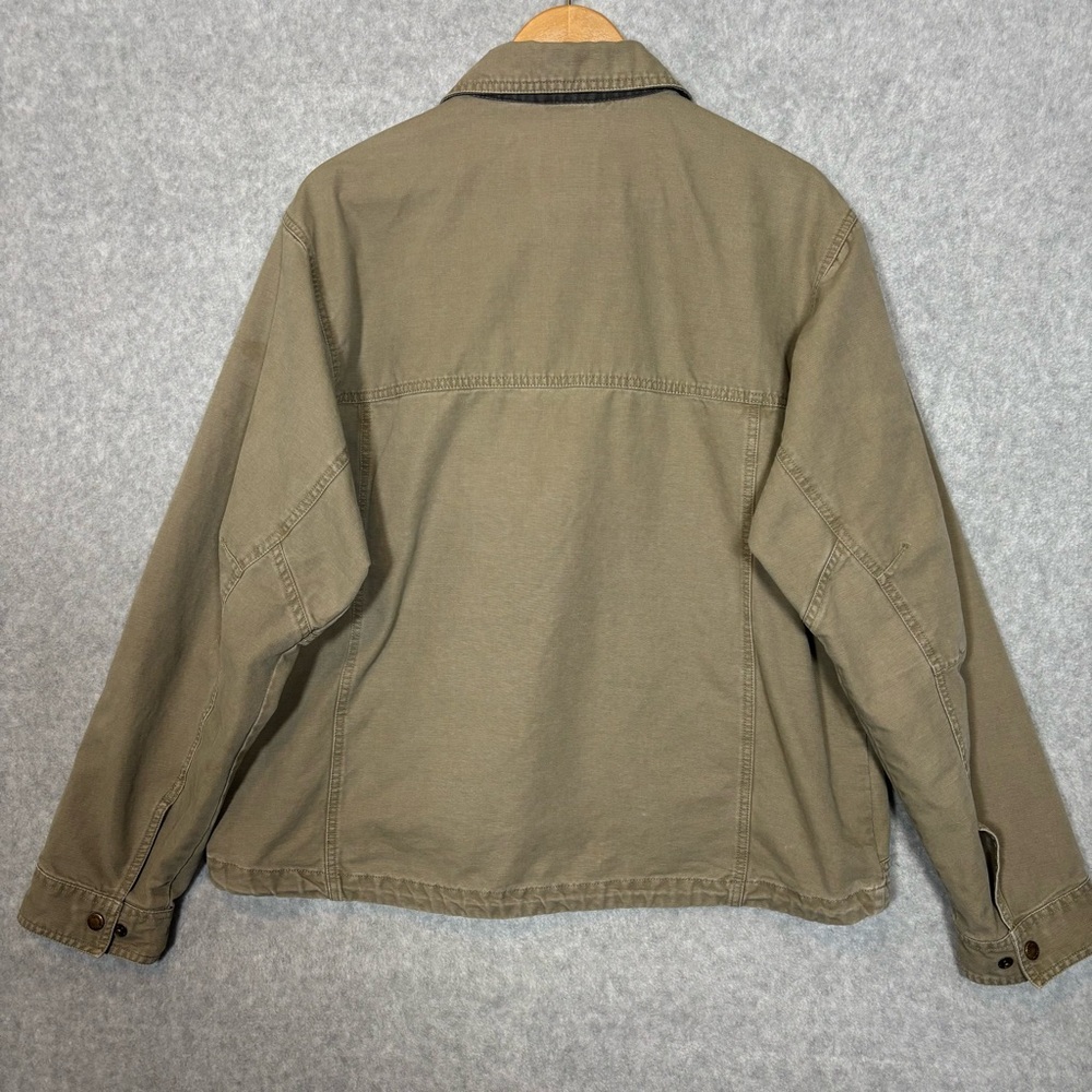 Vintage Columbia Sportswear Canvas Utility Work Jacket-Tan-Men Size Medium - Picture 7 of 9